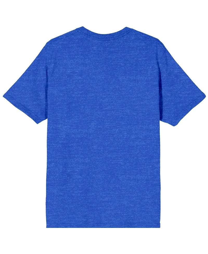 Sonic the Hedgehog Men's Prime Group Shot Crew Neck Short Sleeve Royal Blue T-shirt-xl