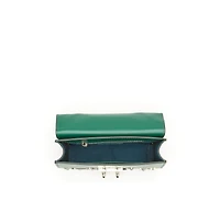 Susu Small Leather Crossbody Bag Emerald Green Green Purse Forest Green Women's Handbag