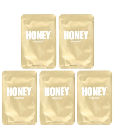 Lapcos Honey Beauty Sheet Mask Set Nourishing 5 Sheets