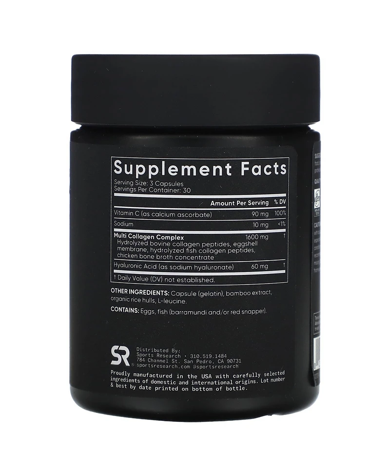 Sports Research Multi Collagen 1 600 mg