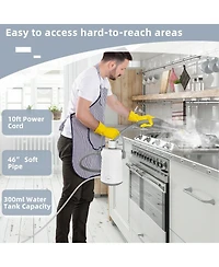 1000W Multifunction Portable Hand-held Steam Cleaner with 10 Accessories