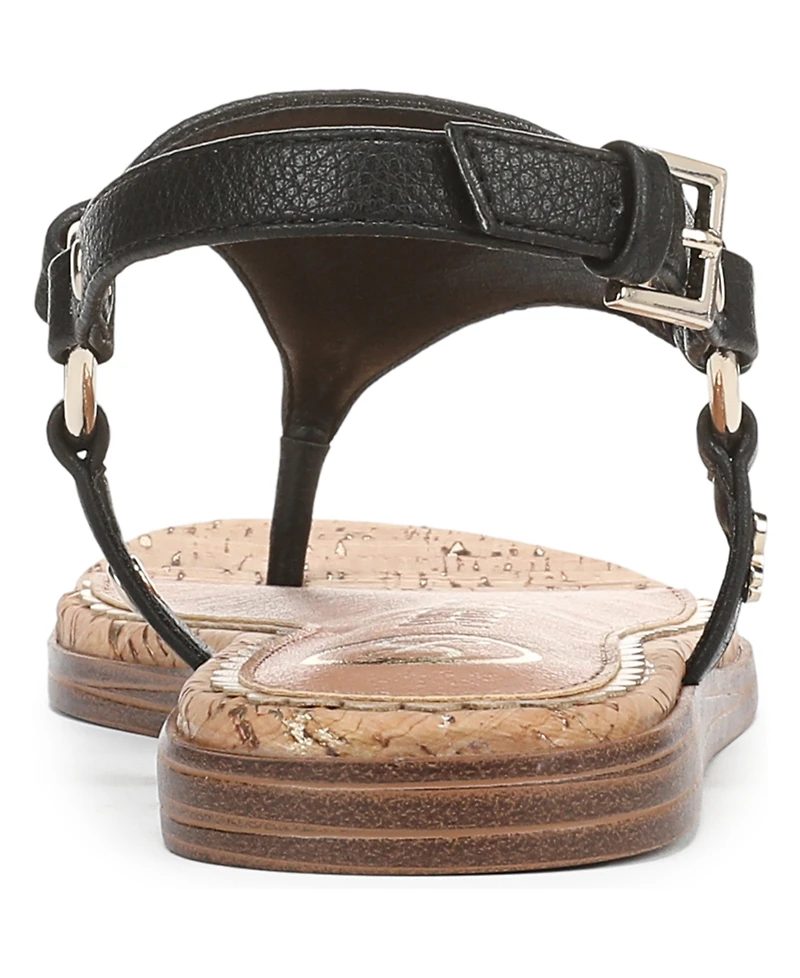 Sam and Libby Women's Kellen Thong Slingback Flat Sandals