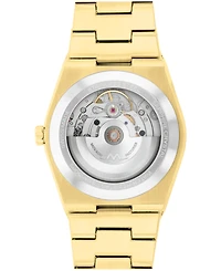 Movado Men's Bold Quest Swiss Automatic Ionic Plated Light Gold Steel Watch, 39mm