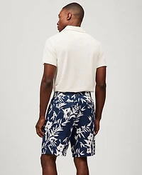 Tommy Hilfiger Men's Relaxed-Fit 10" Tropical Linen Shorts