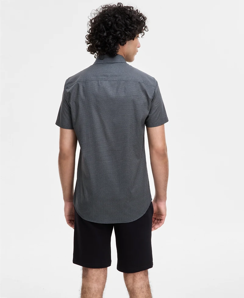 A|X Armani Exchange Men's Textured Shirt
