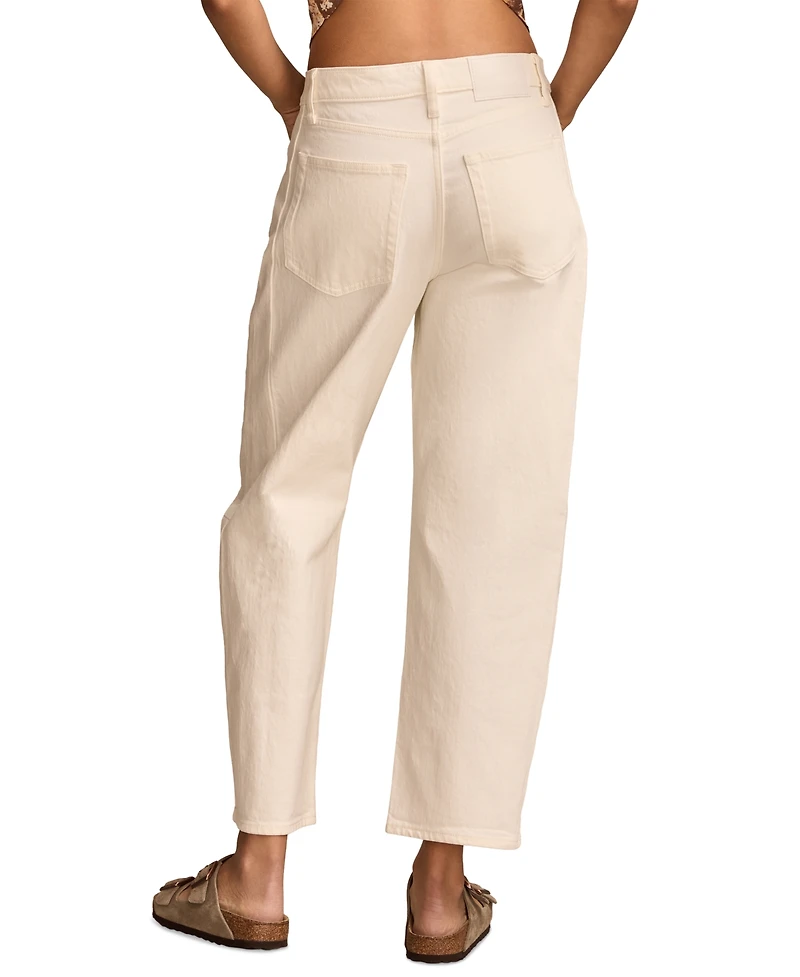 Lucky Brand Women's Mid-Rise Barrel-Leg Jeans