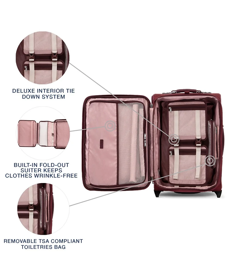Travelpro Platinum Elite 22" 2-Wheel Softside Carry-On