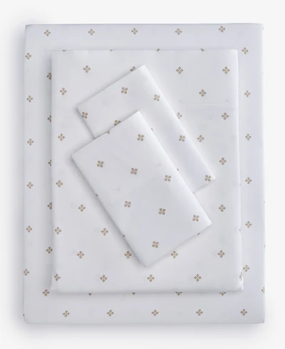 Charter Club Foulard Dot Printed 550-Thread Count 4-Pc. Sheet Set, California King, Exclusively at Macy's