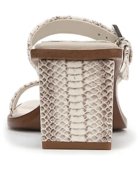 Franco Sarto Women's Frenza Open Square Toe Slide Dress Sandals