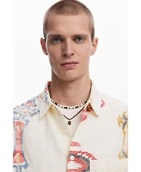 Desigual Men's Ethnic long-sleeve shirt