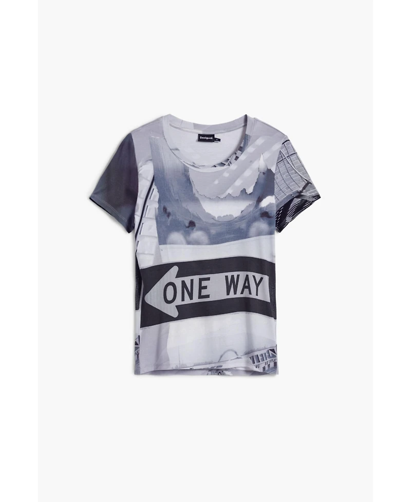 Desigual Women's Signal print T-shirt