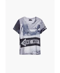 Desigual Women's Signal print T-shirt