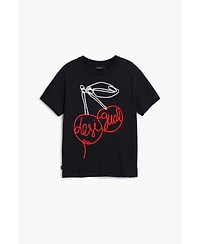 Desigual Women's Cherry lace-up T-shirt