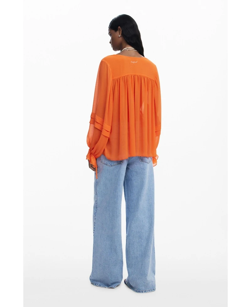 Desigual Women's Layered blouse