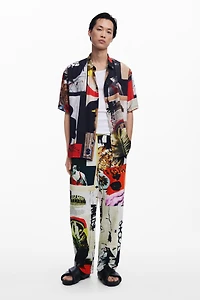 Desigual Men's Shirt designed by Mr. Christian Lacroix