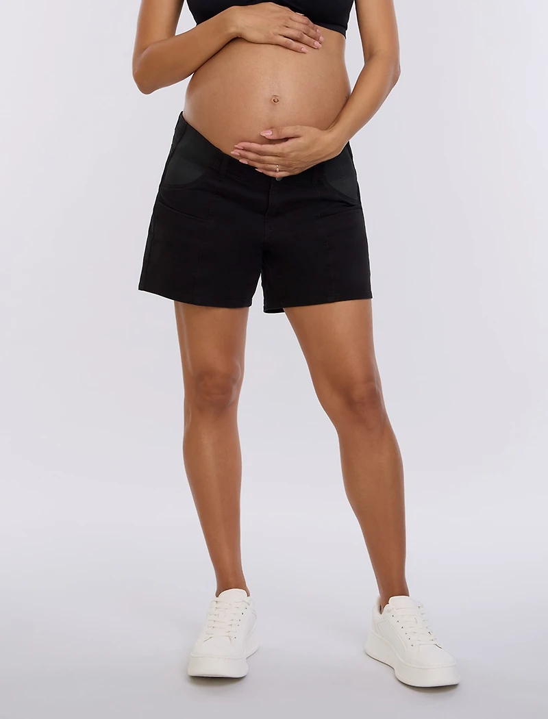 Motherhood Maternity Under the Belly Utility Short