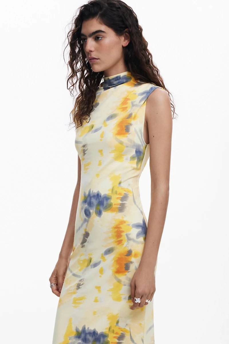 Desigual Women's Floral tube dress