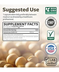 Nattokinase 2000 Fu (Non-gmo), Powerful Nattokinase Supplement Made from Naturally Fermented Soybeans for Heart Health Support, Healths Harmony, 180ct