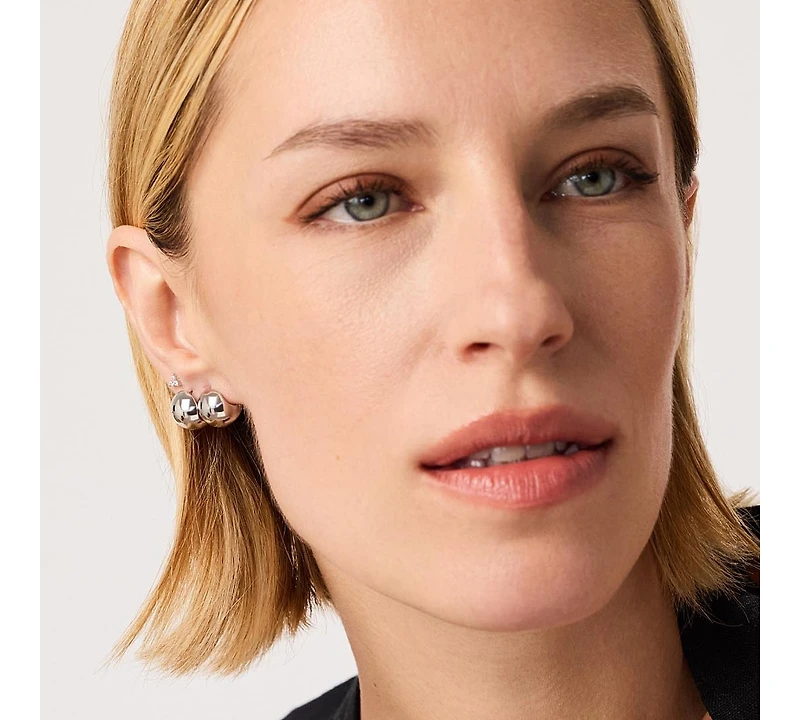 Ana Luisa Sphere Hoop Earrings - Mini Abby