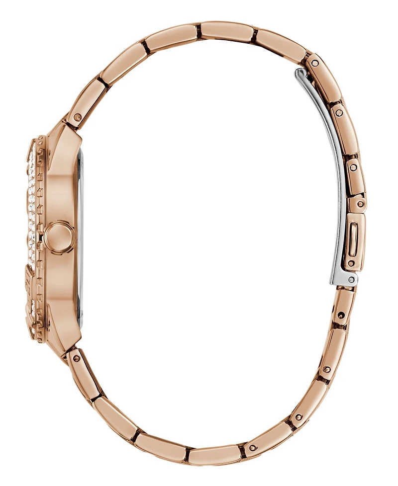 Guess Women's Analog Rose Gold Tone Stainless Steel Watch, 36mm