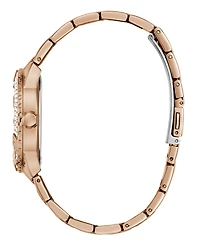 Guess Women's Analog Rose Gold Tone Stainless Steel Watch, 36mm