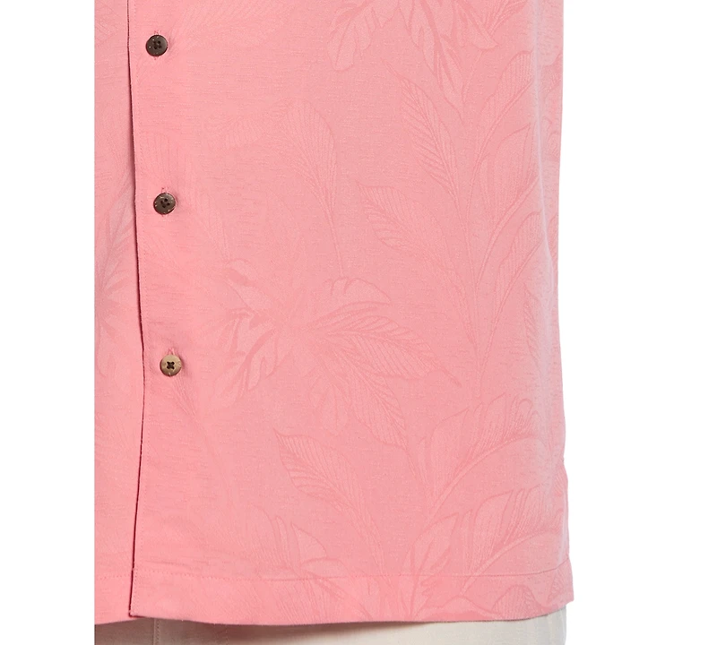 Cubavera Men's Big & Tall Palm Print Shirt