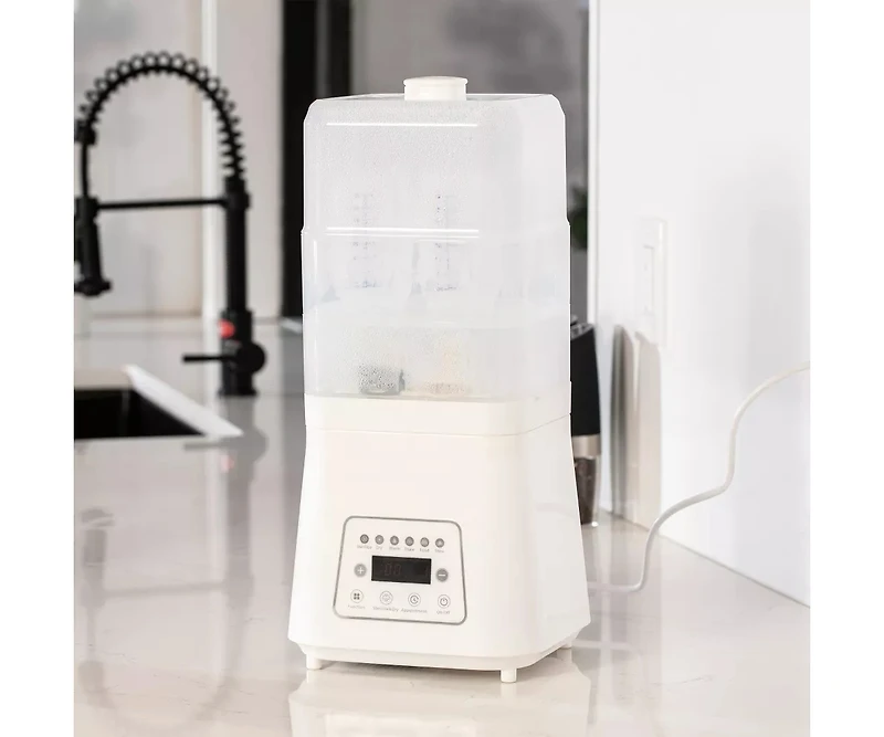 Sperric Premium Baby Bottle Sterilizer and Dryer, Fast Bottle Steamer & Newborn Bottle Cleaner, Efficient Bottle Sterilization Baby Bottle Steam Steri