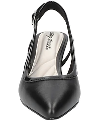 Easy Street Women's Glisten Buckle Slingback Pumps