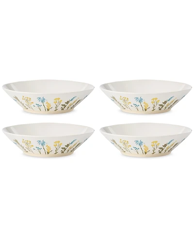 Lenox Wildflowers Dinner Bowls, Set of 4