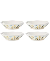 Lenox Wildflowers Dinner Bowls, Set of 4