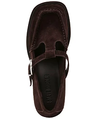 Steve Madden Women's Beverlee T-Strap Block-Heel Mary Jane Pumps