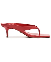 Arezzo Women's Gia Square Toe Dress Sandals