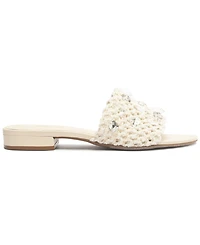 Arezzo Women's Briella Round Toe Flat Sandals