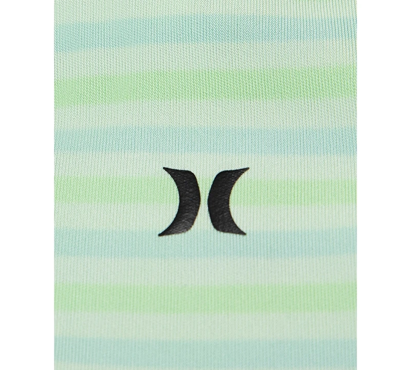 Hurley Toddler Boys H2O-dri Stripe Polo & Shorts Set