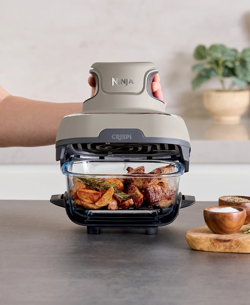 Ninja Crispi 4-in-1 Portable Glass Air Fryer Cooking System