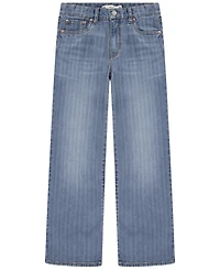 Levi's Big Girls Textured Striped Wide Leg Jeans