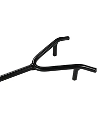 Outdoor Steel Log Poker with Wooden Handle - 32"