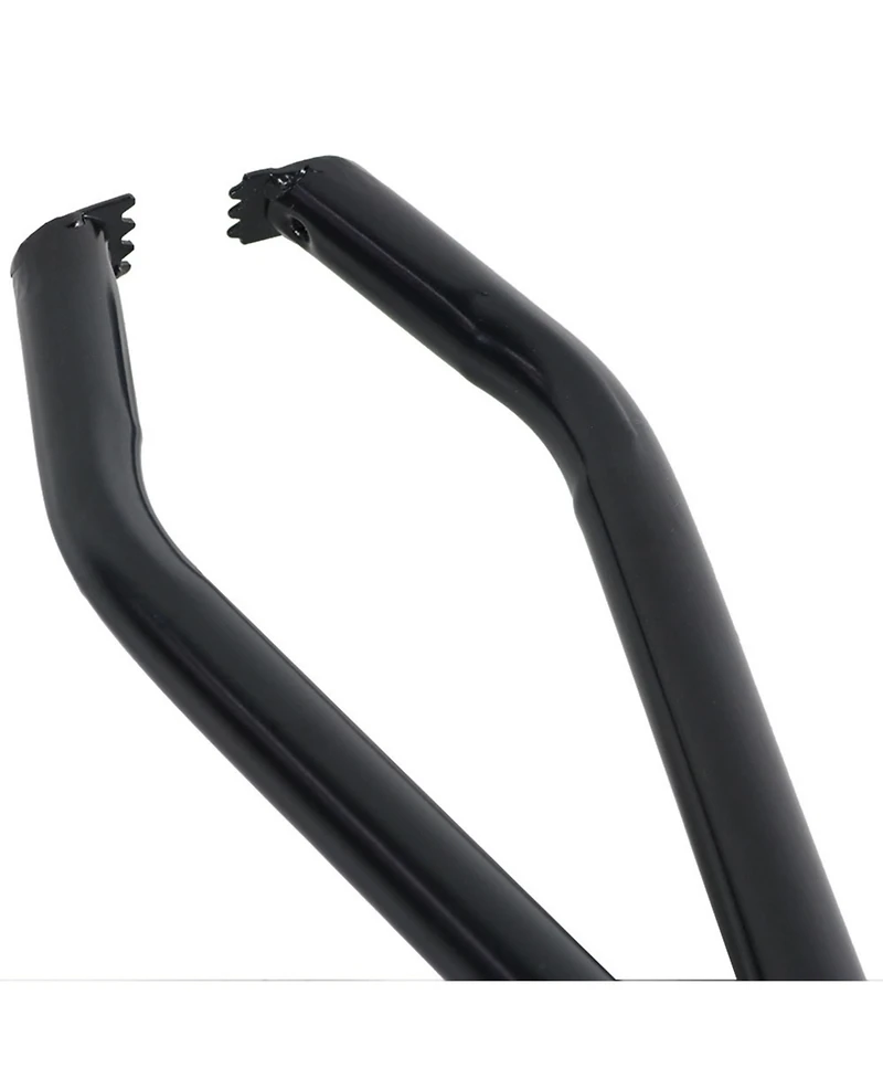 Indoor/Outdoor Fireplace or Fire Pit Heavy-Duty Metal Firewood Log Grabber Tool - 40" - Black