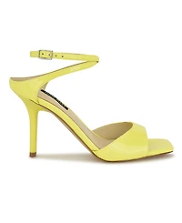 Nine West Women's Devans Strappy Square Toe Stiletto Sandals