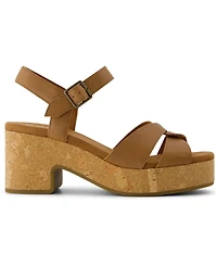 Toms Women's Isla Open Toe Wedge Sandals