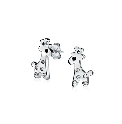 Bling Jewelry Geometric Honeycomb Hexagon Cz Stud Earrings , 14K Gold Sterling Silver