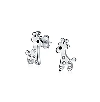 Bling Jewelry Geometric Honeycomb Hexagon Cz Stud Earrings , 14K Gold Sterling Silver