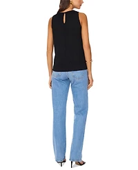 Vince Camuto Women's Sleeveless Round-Neck Top