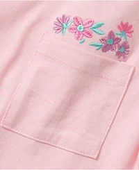 Lands' End Girls Meet and Greet Pocket Tee