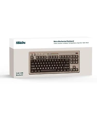 8Bitdo Retro Bluetooth Mechanical Gaming Keyboard, Programmable - C64 Edition