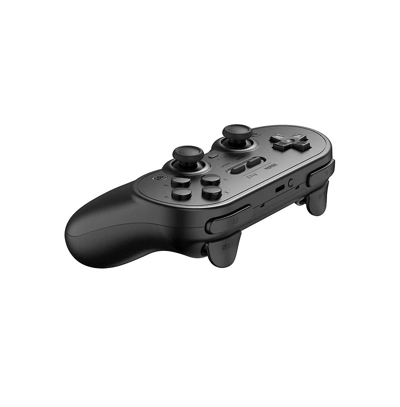 8BitDo Pro 2 Bluetooth Wireless Controller for Switch, Pc, Android, Steam Deck, Apple - Black