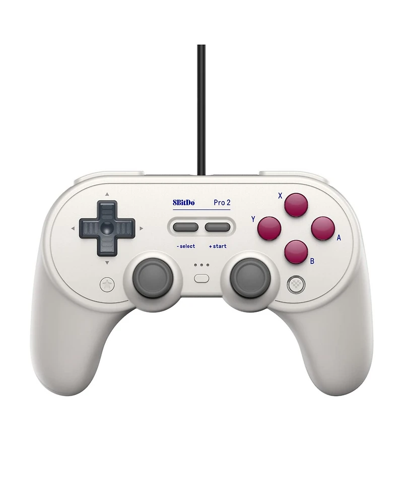 8BitDo Pro 2 Wired Controller for Switch, Windows, Steam Deck & Raspberry Pi