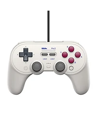 8BitDo Pro 2 Wired Controller for Switch, Windows, Steam Deck & Raspberry Pi