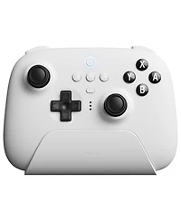 8BitDo Ultimate Bluetooth Wireless Controller for Switch, Pc and Steam with Travel Case - White