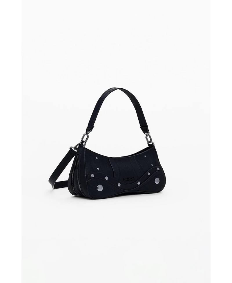 Desigual Women's Small embroidered faux leather bag